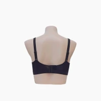 tri action 64 n sports bra black back view 200x200